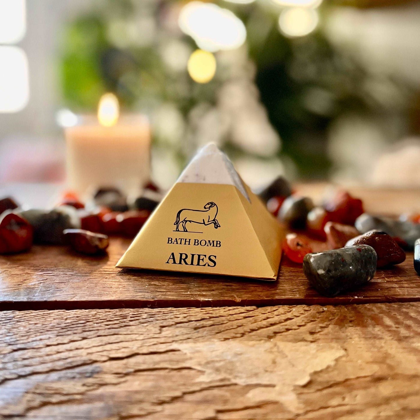 Embrace the bold and energetic vibes of Aries with our Aries Bath Bomb. Crafted with organic essential oils of Patchouli, this bath bomb offers a grounding and invigorating experience. Immerse yourself in the luxurious scents and nourishing ingredients, allowing them to awaken your senses and leave you feeling revitalized. Unleash the dynamic energy of Aries in your self-care routine with this empowering bath bomb.