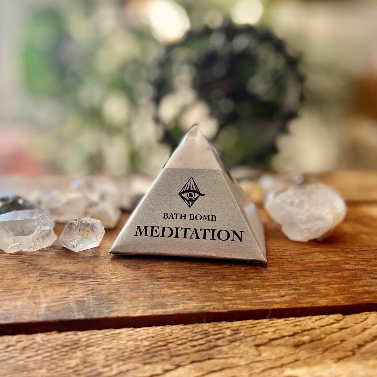 Elevate your meditation practice with our Meditation Bath Bomb, infused with the calming essence of organic Frankincense, Lavender, and Rosemary essential oils. Immerse yourself in the tranquil aromas as you unwind and center your mind. Let the luxurious ingredients create a peaceful atmosphere, enhancing your meditation experience and promoting a sense of serenity.