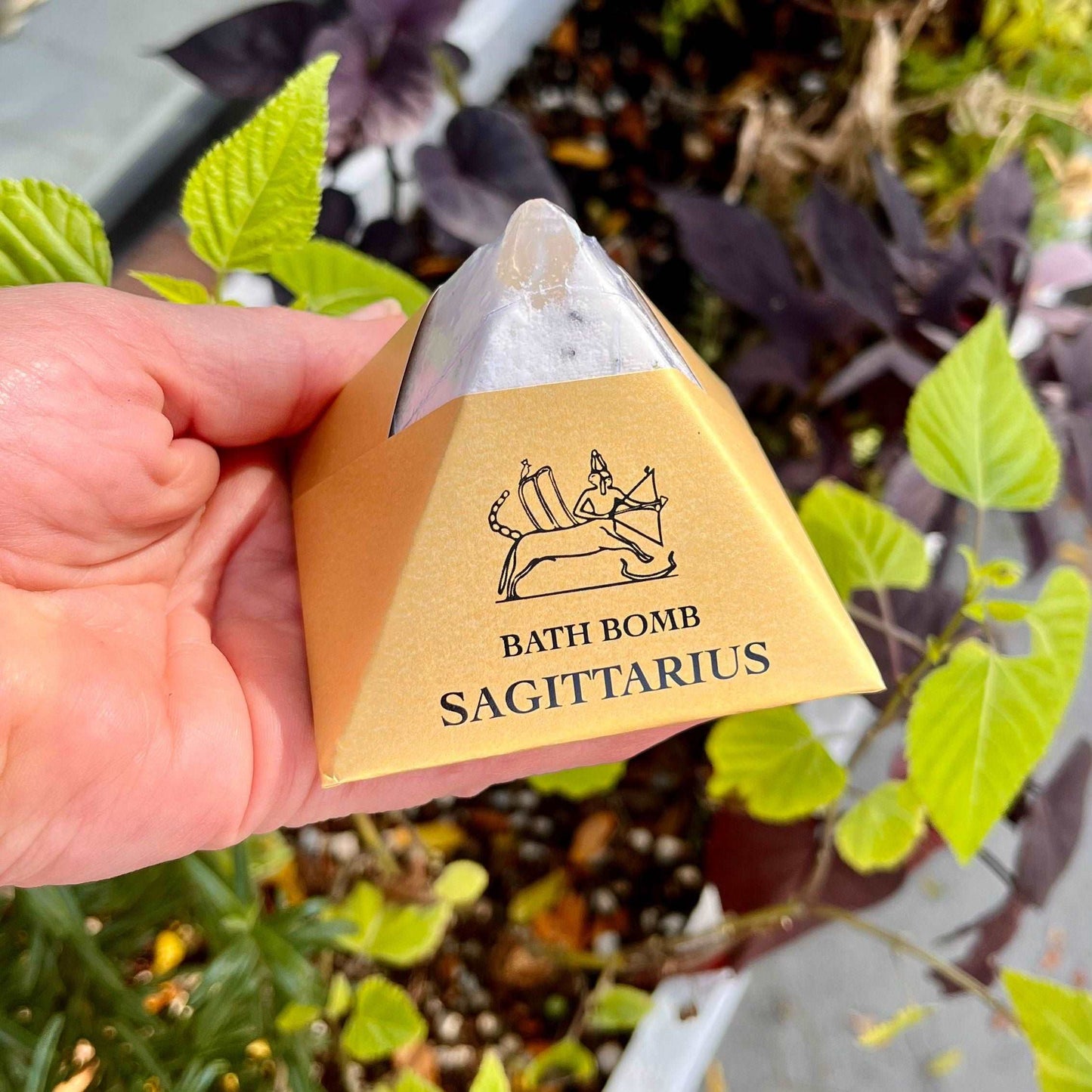 Embark on a journey of self-discovery with our Sagittarius Bath Bomb. Immerse yourself in the adventurous blend of Lavender, Copal, and Sandalwood, carefully crafted with organic essential oils. Let the soothing scents transport you to expansive realms, creating a harmonious balance of relaxation and exploration. Embrace the spirit of Sagittarius and experience a bath ritual that inspires both inner and outer exploration.