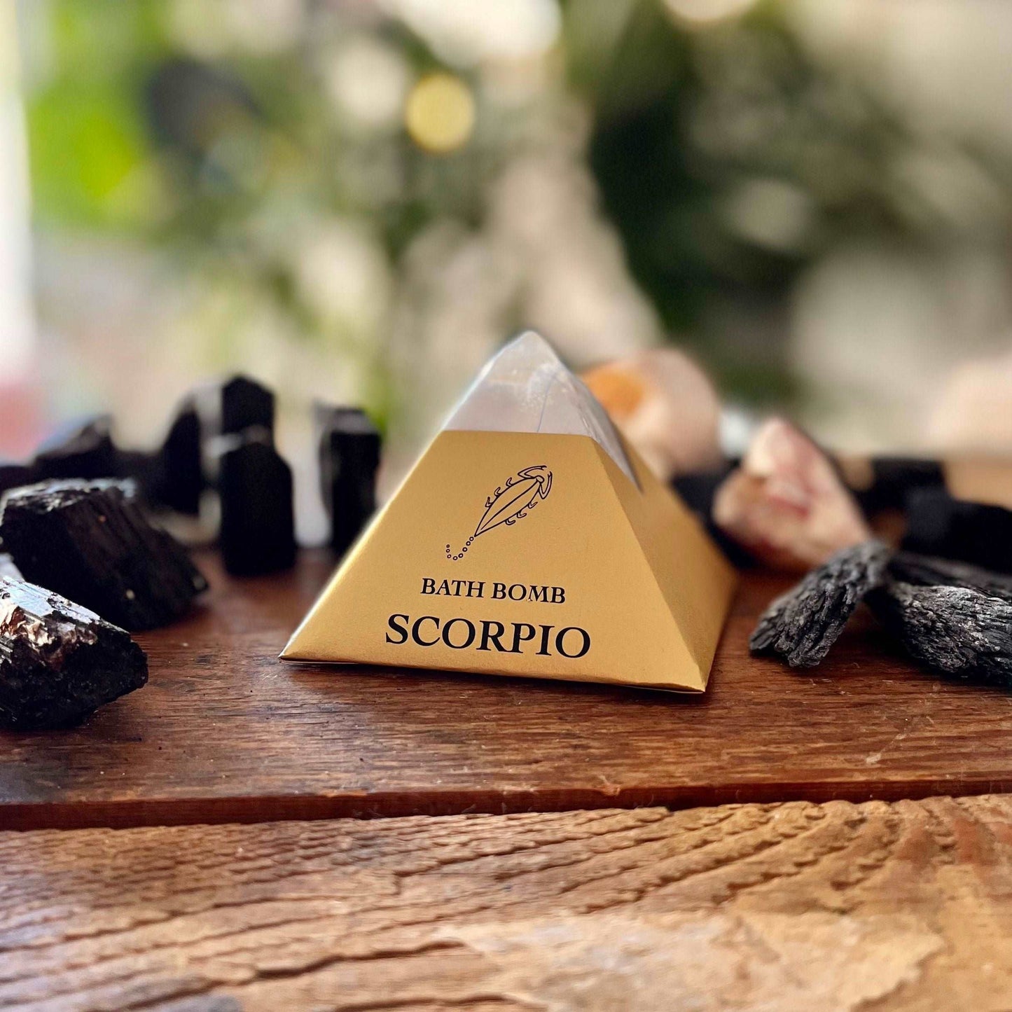Dive into the enigmatic depths of our Scorpio Bath Bomb, featuring the captivating essence of Sage. Crafted with organic essential oils, this bath bomb offers a transformative experience, evoking mystery and introspection. Surrender to the luxurious blend as it surrounds you in a cloak of soothing fragrances, creating a space for self-reflection and rejuvenation. Embrace the profound energy of Scorpio and indulge in a bath ritual that awakens your senses and fosters a sense of renewal.