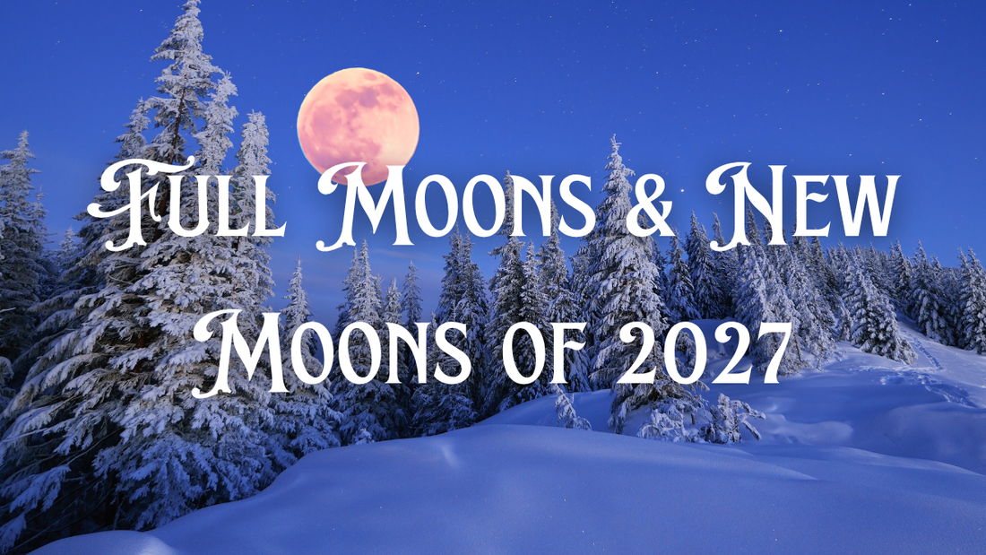 Full Moons & New Moons of 2027