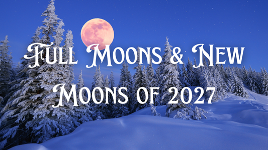 Full Moons & New Moons of 2027