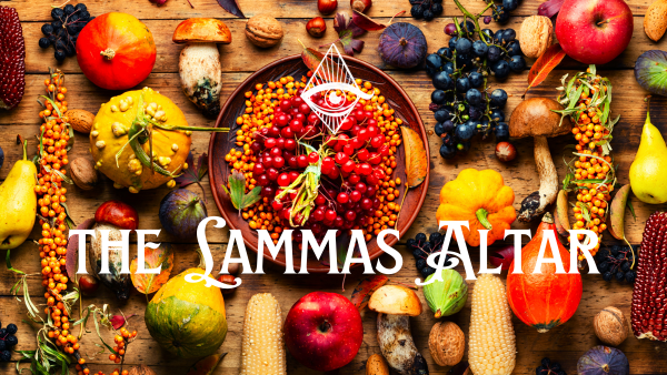 The Lammas Altar – Magic Fairy Candles