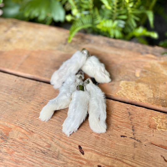 Rabbit's Foot Keychain