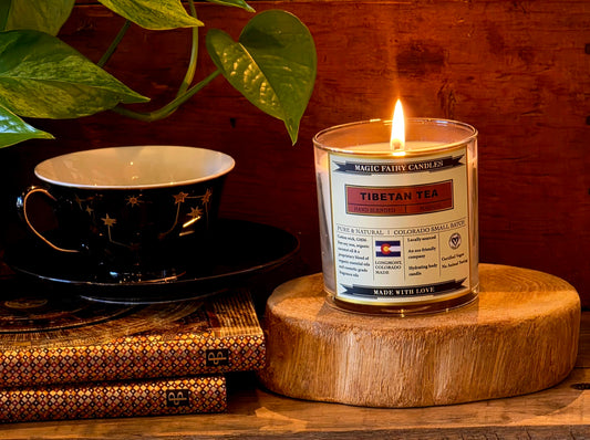 8.5oz Tibetan Tea Soy Candle